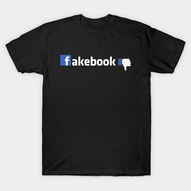 Discover Fakebook - Facebook - T-Shirt