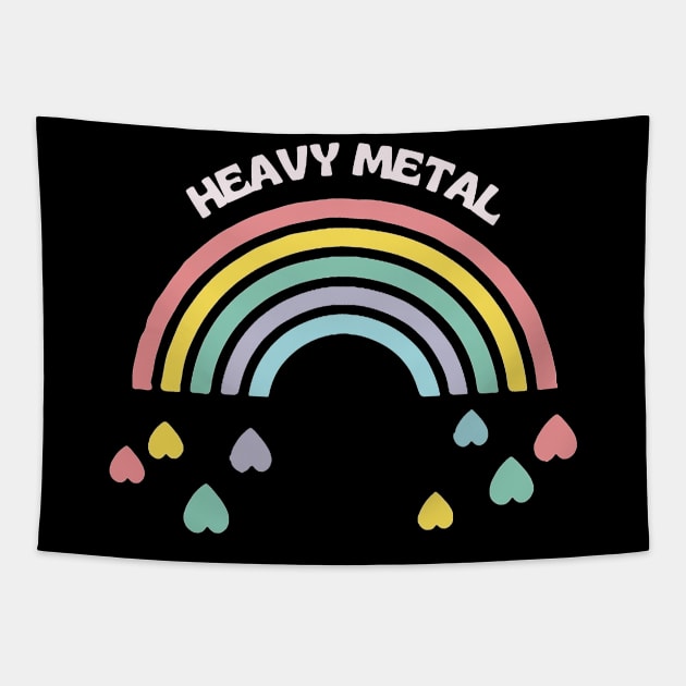 Heavy Metal Lover Tapestry by ROLLIE MC SCROLLIE
