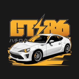 White GT86/FT86 T-Shirt