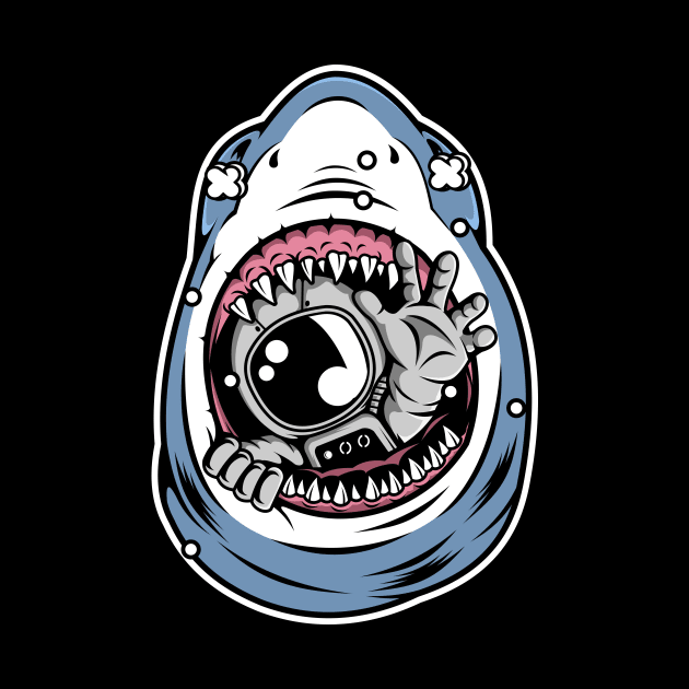 Astronaut Shark by ArtisticParadigms