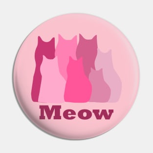 Cat Choir - A Cat Lover's Delight Pin