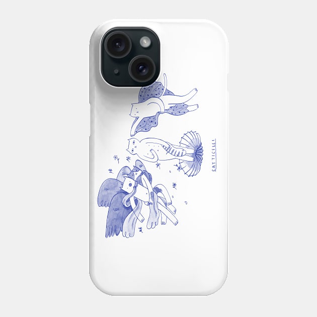 catticelli Phone Case by Aliciathecat