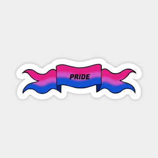 bisexual pride banner Magnet