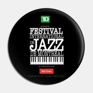 Montreal Jazz Fest 2023 Pin