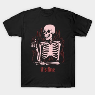 Funny Skeleton' Men's Longsleeve Shirt