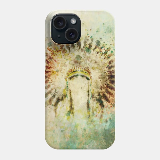 Headdress Phone Case by ginkelmier@gmail.com