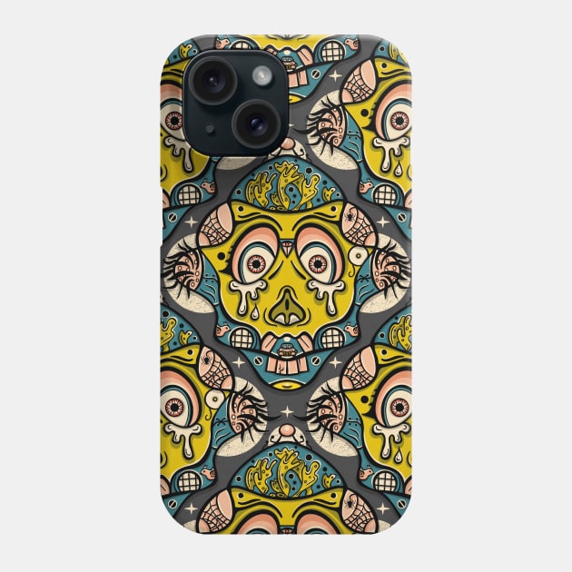 Surreal Monster Phone Case by Simplulina