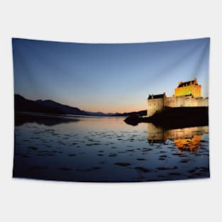 Castle Scotland / Swiss Artwork Photography Tapestry