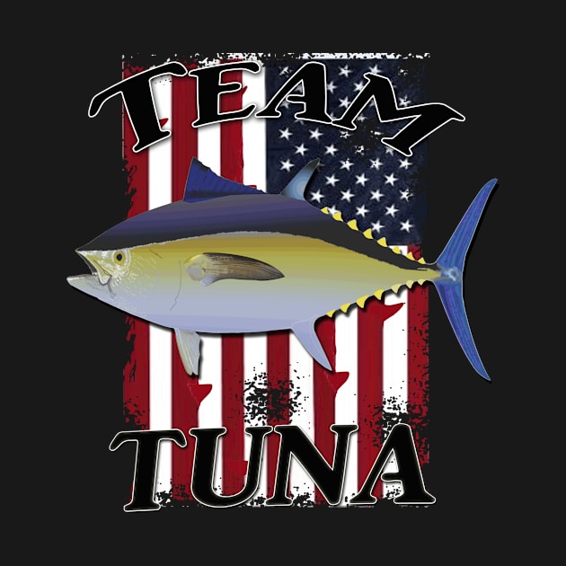 Team Tuna  USA by Hook Ink