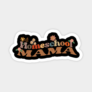 Vintage Homeschool Mama, Gift for Homeschool Mom Magnet