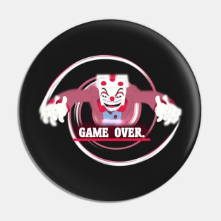 Mr.Dice GAME OVER Pin