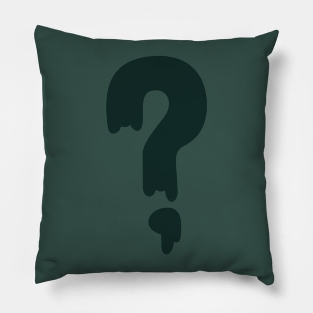 Question Mark- Soos' Wardrobe Pillow by Ed's Craftworks