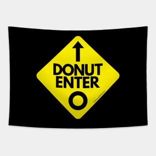 DONUT ENTER Tapestry