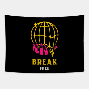 Break Free Escape The System Freedom Control Tapestry