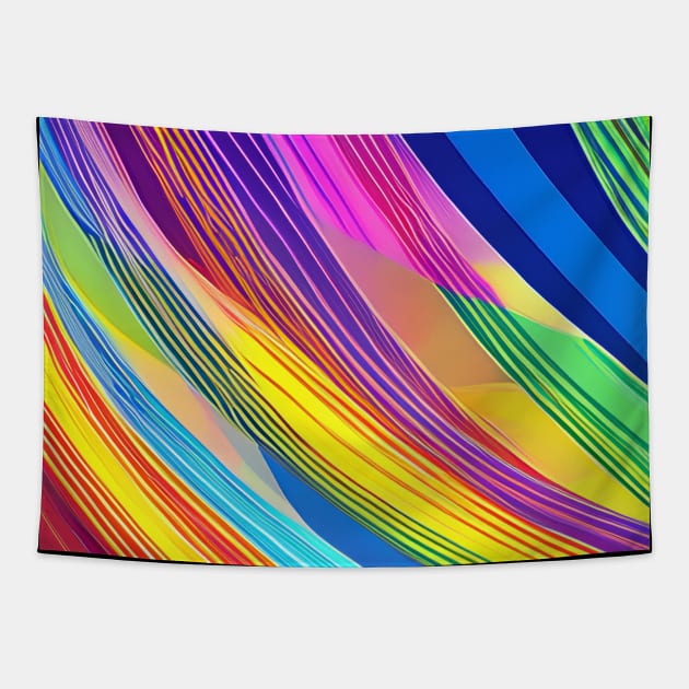 Lines 62 Tapestry by ABSTRACT-IVISM