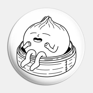 Happy Xiao Long Bao Minimalist Pin