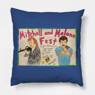 Mitchell and Malone Fest Pillow