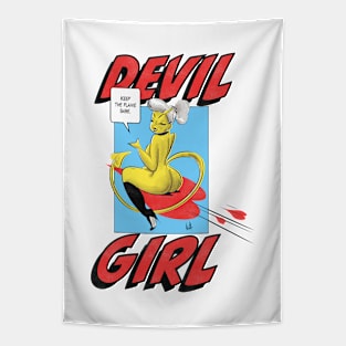 Devil Girl Tapestry