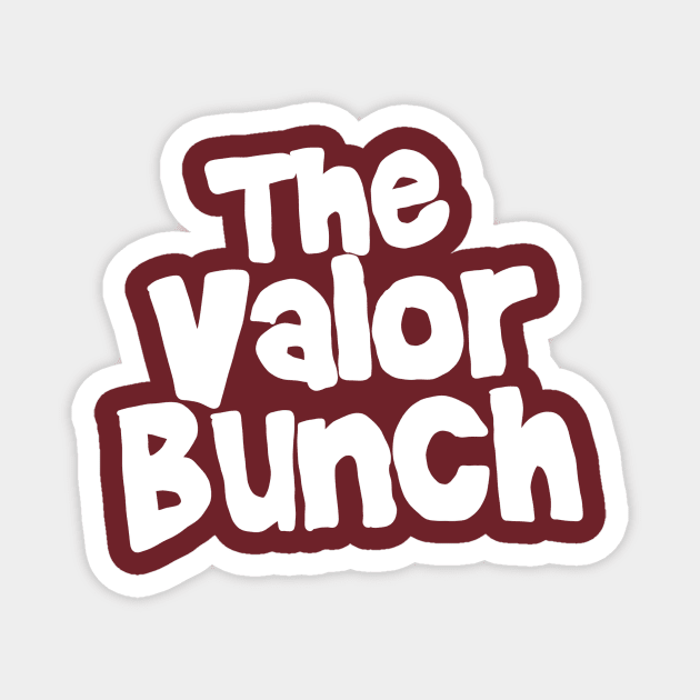 The Valor Bunch - White Magnet by Valor