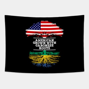 American Grown With Gabonese Roots - Gift for Gabonese From Gabon Tapestry