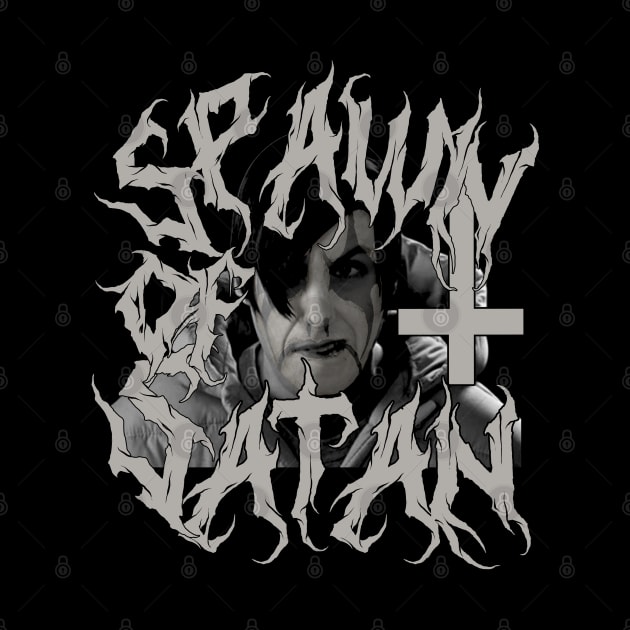 Spawn Of Satan (corpse paint Version 1) by The Dark Vestiary