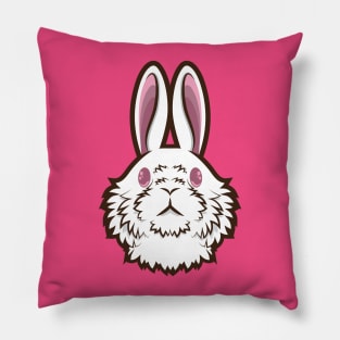 White Rabbit Pillow