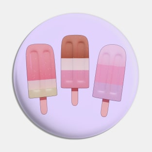 Aesthetic Popsicles Pin