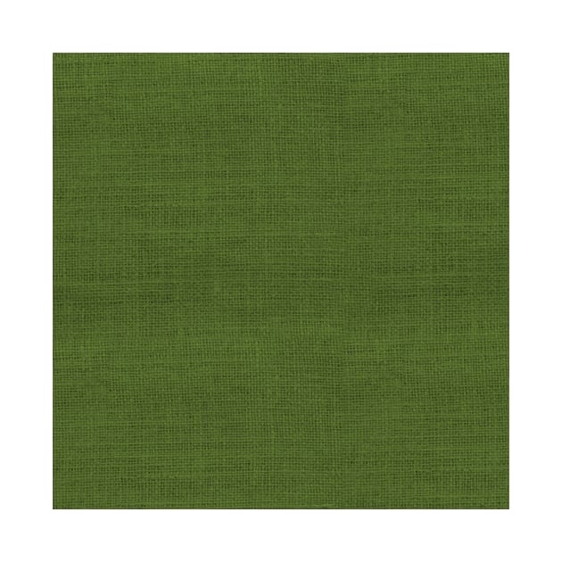 Evergreen Green Christmas Burlap Cloth by podartist