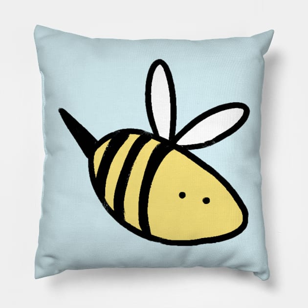 Bee 2 Pillow by Oranges