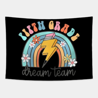 Back To School Fifth Grade Teacher 5Th Grade Dream Team Tapestry