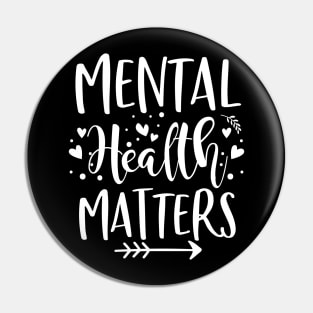 Mental Health Matters OCD Anxiety Awareness Pin