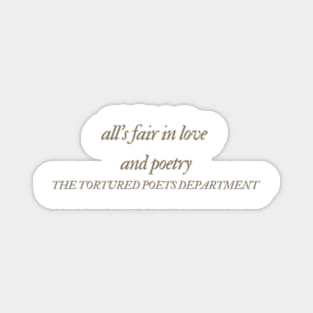 the tortured poets department Magnet