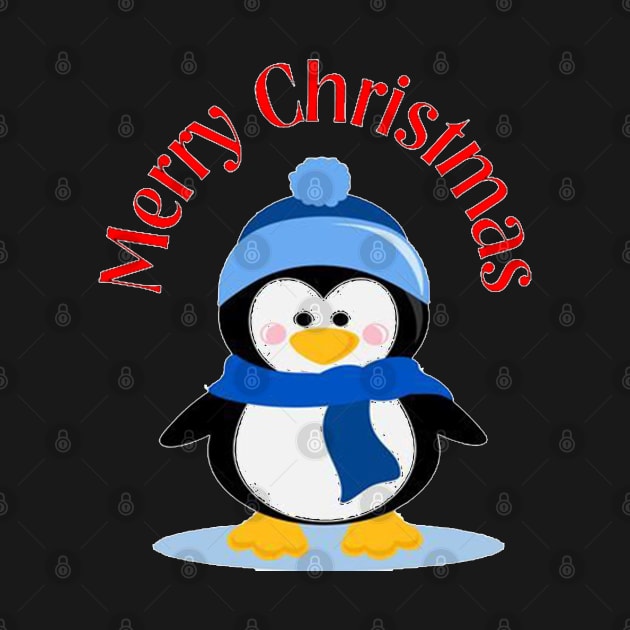 Merry Christmas Penguin by longford