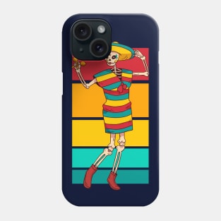 Dia de los Muertos Dancer Phone Case