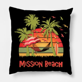 Mission Beach Pillow