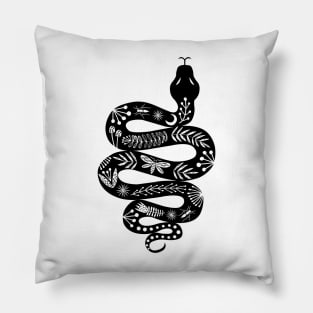 Folk Snake Pillow