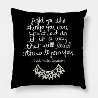 Fight RBG Pillow