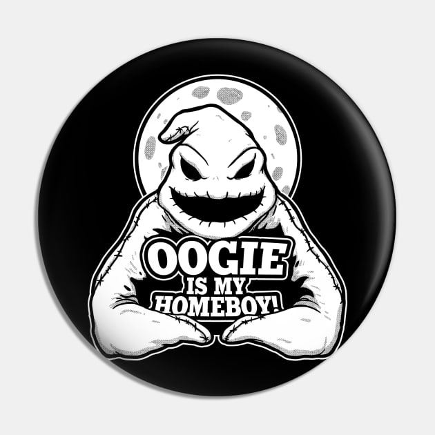 Boogie Homeboy Pin by blairjcampbell