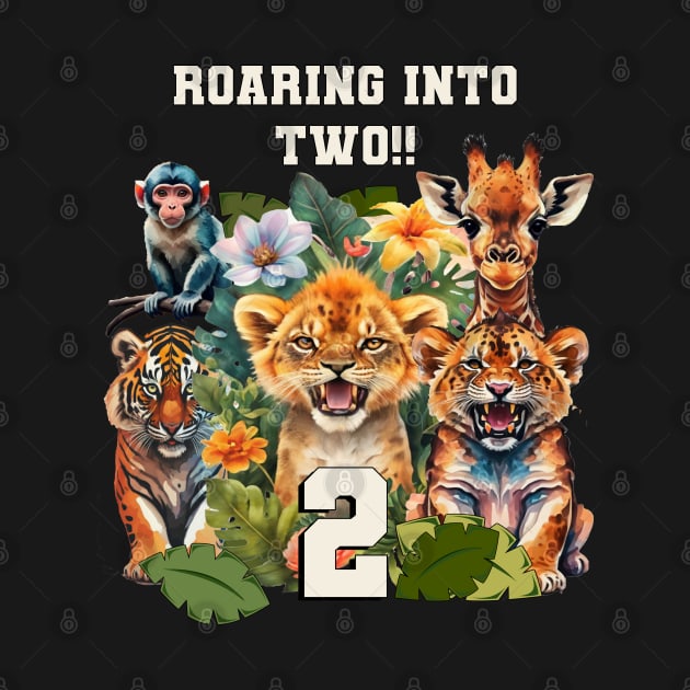 Kids 2 Year Old Jungle Safari Theme by tamdevo1