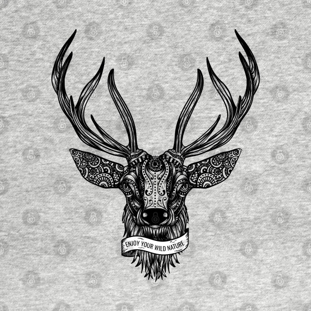 Disover DEER ILLUSTRATION - Deer - T-Shirt