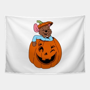 Cute Pumpkin Halloween Tapestry