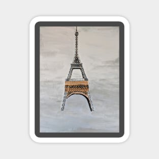 Eiffel Tower Print Magnet