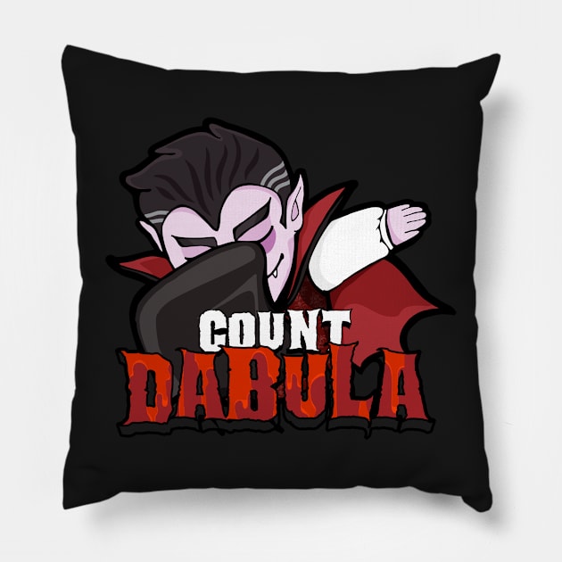 Count Dabula Pillow by zeno27