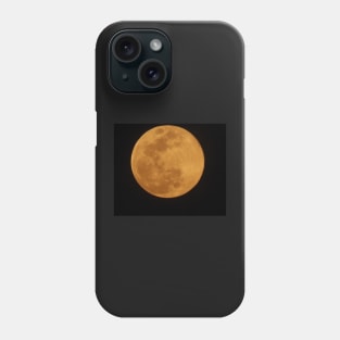 Orange Moon Phone Case