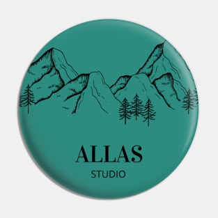 Forest by Allas Store Pin