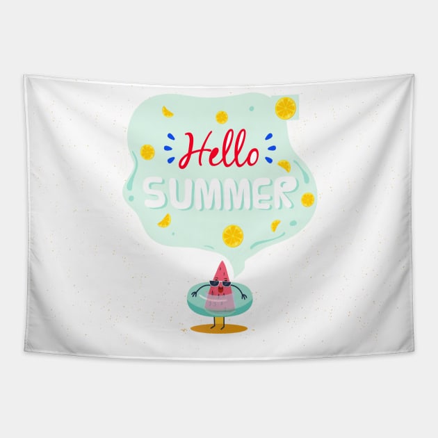 hello summer Tapestry by This is store