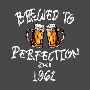 Brewed to Perfection, Personalized Birth Year T-shirt, Birthday Custom Shirt, Birthday Gift, Tee T-Shirt