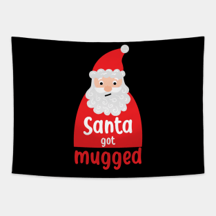Santa got mugged Tapestry