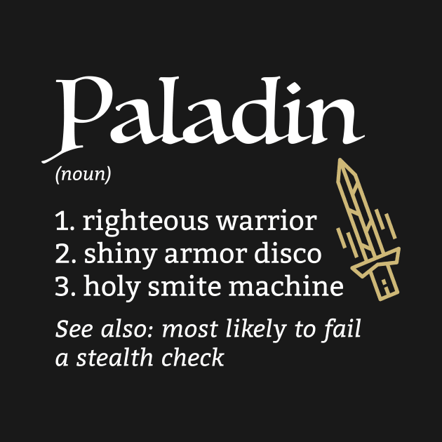 D&D Paladin Class Definition by Sunburst