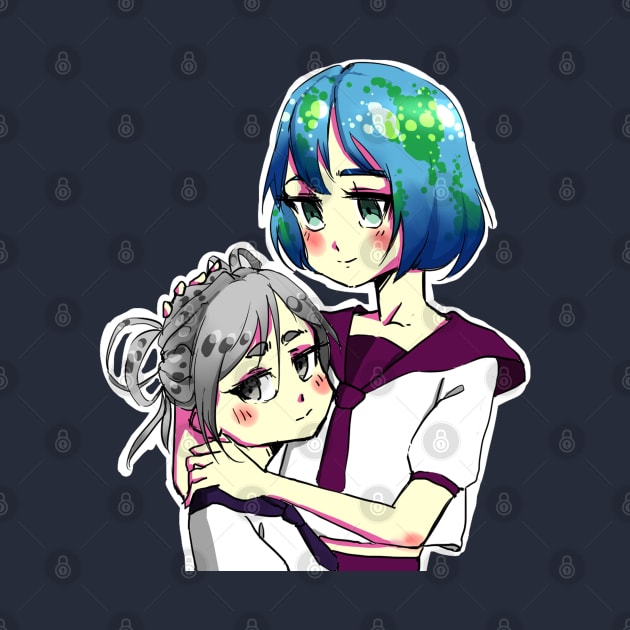 Earth-chan by DäyteGroshi